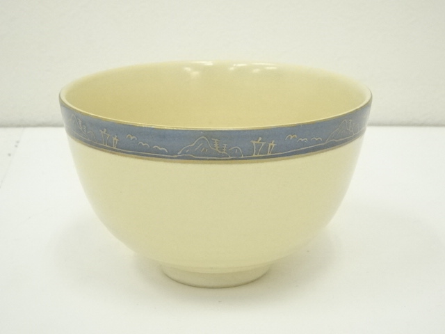 JAPANESE TEA CEREMONY / TEA BOWL CHAWAN / BELT 